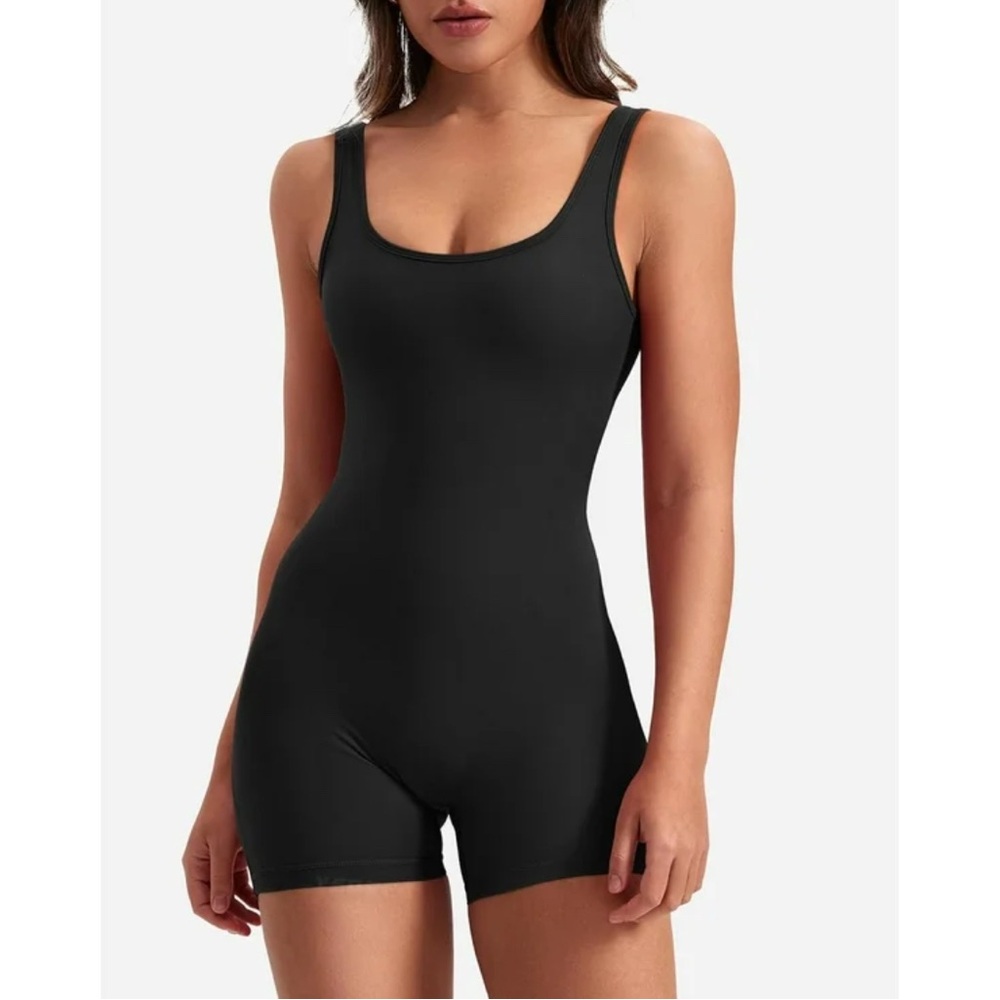 Women's Black Bodysuit